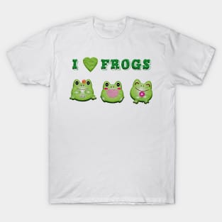 i love frogs T-Shirt